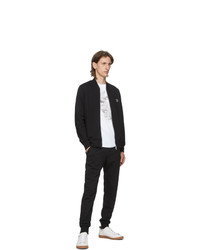 Ps By Paul Smith Black Slim Jogger Lounge Pants