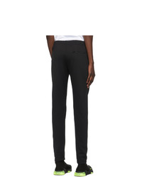 Balenciaga Black Slim Track Pants