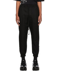 Song For The Mute Black Sport Lounge Pants