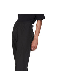 Balenciaga Black Taffeta Lounge Pants