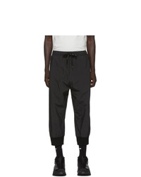 Julius Black Taffeta Nilos Lounge Pants