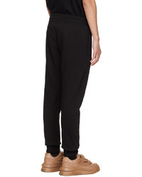 VERSACE JEANS COUTURE Black Tapered Lounge Pants