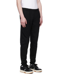 Lacoste Black Tapered Lounge Pants