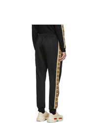 Gucci Black Technical Jersey Jogging Pants