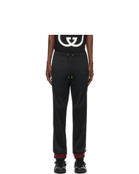 Gucci Black Technical Jersey Lounge Pants