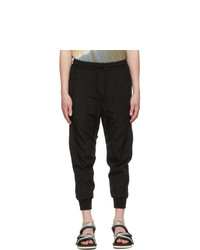 Song For The Mute Black Trackies Lounge Pants