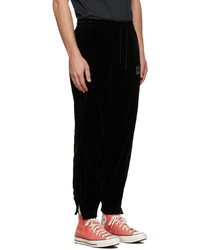 Wacko Maria Black Velvet Guilty Parties Lounge Pants