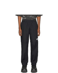 We11done Black Wd Logo Tracksuit Trousers