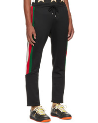 Gucci Black Web Lounge Pants
