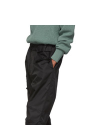 Xander Zhou Black Wide Lounge Pants