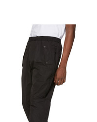 DSQUARED2 Black Zip Lounge Pants