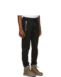 Moncler Black Zip Pocket Lounge Pants