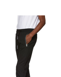 Moncler Black Zip Pocket Lounge Pants