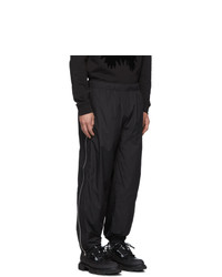 McQ Alexander McQueen Black Zipper Lounge Pants