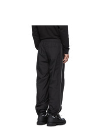 McQ Alexander McQueen Black Zipper Lounge Pants