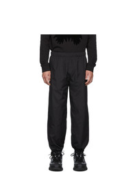 McQ Alexander McQueen Black Zipper Lounge Pants