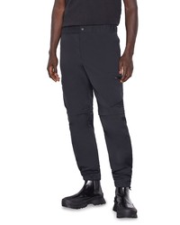 Frame Convertible Tech Pants In Noir At Nordstrom