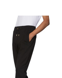 VERSACE JEANS COUTURE Couture Black Logo Lounge Pants