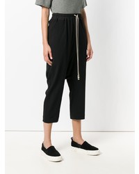 Rick Owens Cropped Track Pants