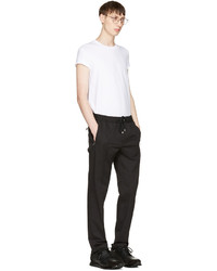 Dolce & Gabbana Dolce And Gabbana Black Tapered Trousers
