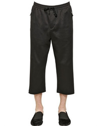 Dolce & Gabbana Tuxedo Style Cotton Jogging Pants