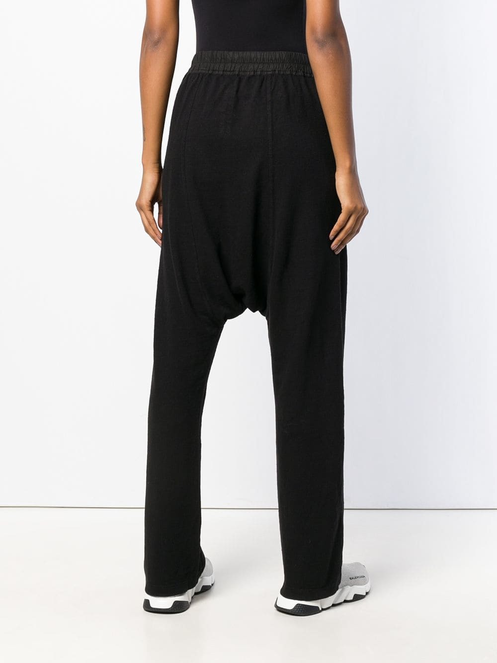 Rick Owens Drkshdw Drop Crotch Track Pants 385 Lookastic 