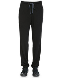 James Perse French Terry Sweatpants Black