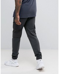 Asos Jogger With Woven Cargo Pockets And Taping
