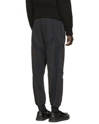 Kokon To Zai Ktz Black And Grey Cut Out Lounge Pants