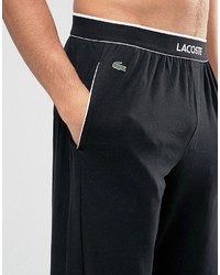 Lacoste Lounge Pants In Black Regular Fit