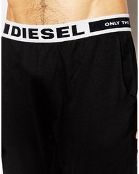 Diesel Logo Cuffed Joggers In Slim Fit