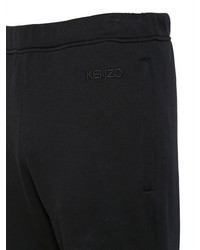 Kenzo Logo Embroidered Cotton Sweatpants