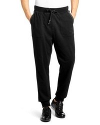 Hugo Boss Long Pant Cuffs Cotton Sweatpants S Black