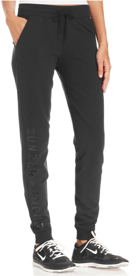 under armour slim sweatpants