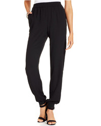 Style&co. Relaxed Fit Crepe Jogger Pants