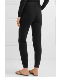 Allude Ribbed Cashmere Track Pants