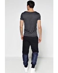 Boohoo Skinny Fit Luxe Quilted Panel Jogger