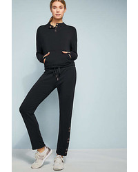 Anthropologie Snap It Up Sweatpants