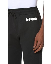 Kenzo Solid Cotton Sweatpants
