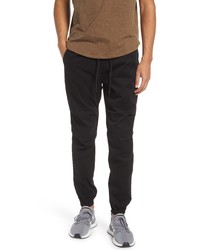 KUWALLA Stretch Cotton Combat Joggers In Black At Nordstrom
