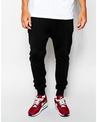 Blood Brother Sweatpants With Zip Detail Black