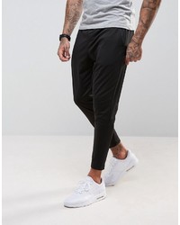 Asos Tapered Cropped Jogger In Poly Tricot