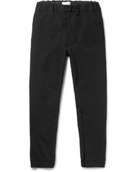 Oamc Tapered Stretch Cotton Blend Jersey Sweatpants