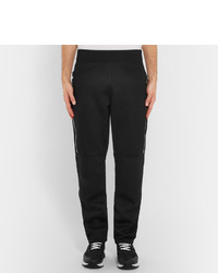Givenchy Tapered Zip Detailed Jersey Sweatpants