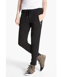 The Kooples Side Stripe Sweatpants Black Size Medium Medium