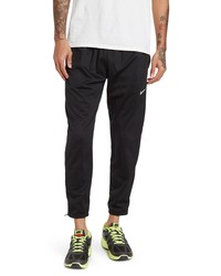 Nike Therma Fit Repel Challenger Running Pants In Blackreflective Silver At Nordstrom