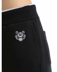 Kenzo Tiger Patch Cotton Sweatpants
