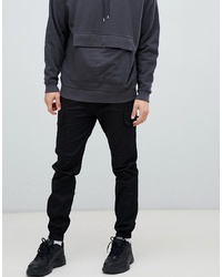 Sixth June Utility Cargo Joggers In Black