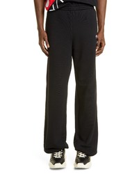 Y/Project X Fila Logo Panel Cotton Sweatpants In Black At Nordstrom