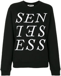 MCQ Alexander Ueen Senseless Embroidered Sweatshirt